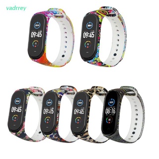 VA Flexible Silicone Bracelet For Xiao mi Mi Band 5 4 Strap Band 3 Wristband Silicone Colorful Strap for Xiao mi MI Band4 Band5 3