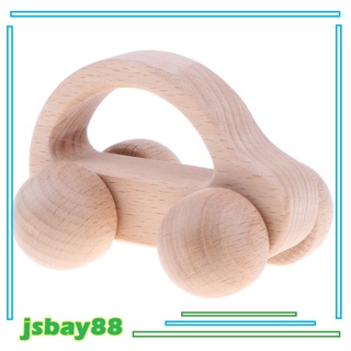 Sonaja Natural De madera jsbay88 Montessori/juguete De dentición De desarrollo Para bebés