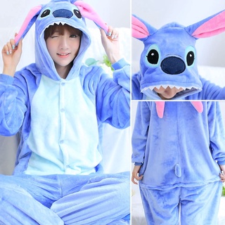 pijamas unisex para adultos/disfraz de animal/traje de ropa de dormir/traje de ropa de dormir azul