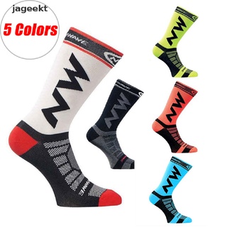 jageekt - calcetines deportivos profesionales para ciclismo, transpirable, absorben, unisex, multicolor, cl