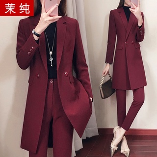 Business suit women 2021 New Korean slim fashion small suit temperament spring and autumn formal suit work clothes