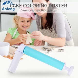 (gorgeous) manual pastel para colorear aerógrafo bomba duster postres pastel pulverizador pistola herramienta de cocina