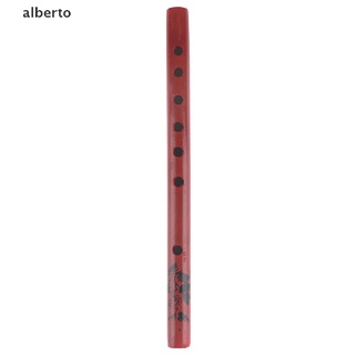 [alberto] clarinete tradicional de 6 agujeros de bambú para estudiantes instrumentos musicales color madera [alberto]