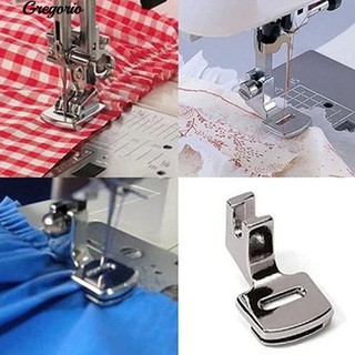 Kit de pies prensatelas de dobladillo enrollado para máquina de coser Overlock Overcasting
