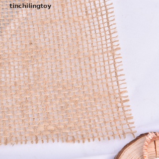 [tinchilingtoy] 1PCS Hand-woven Hemp Rope Mat Placemats Linen INS Photography Props Accessories [HOT]