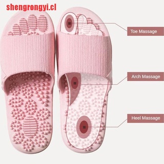 [shengrongyi]pantuflas de masaje para pies, dedo del pie, antideslizantes, Spa, playa, S