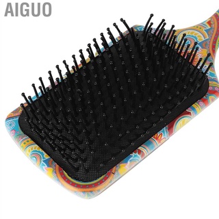 aiguo cepillo de pelo desenredado compacto portátil para salón de las mujeres de viaje en casa (5)