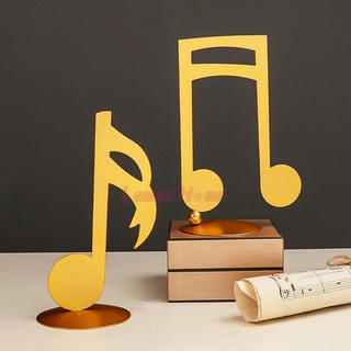 MY- Musical Notes Instrument Model Minimalist Desktop Ornaments Creative Home Metal Living Room Counter Porch Decor