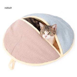 Ru_ colchón suave De nido Para mascotas/Gato/nido Conveniente Para invierno (5)