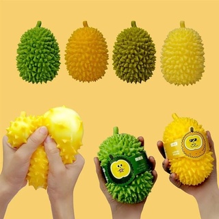 Pelota de descompresión creativa Durian, divertido adultos, niños, Anti-ansiedad, alivio del estrés, juguete de bola blanda