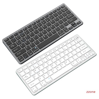 Zzz teclado inalámbrico de modo Dual Bluetooth compatible con teclado G 78key