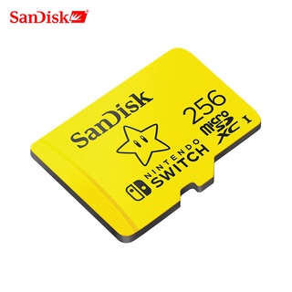 Sandisk Tarjeta De Memoria Para Nintendo Switch 256GB MicroSD Mario Theme 128G Alta Velocidad 64GB TF