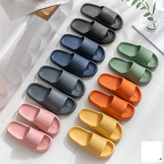 New 4 cm soft non-slip slippers with thick sole for bathroom soft non-slip sandal couples at home