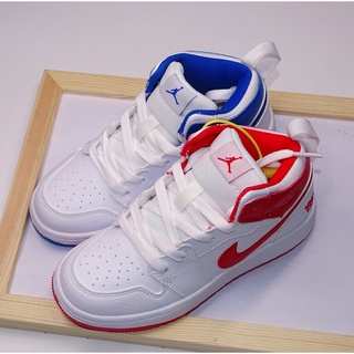 Nike Air Jordan 1 zapatos para niños zapatillas de deporte zapatillas AJ1 22-37.5 (1)
