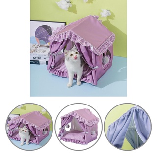 yuandao Universal Pet Tent Pet Cats Puppy Sleeping Nest House Decorative for Summer