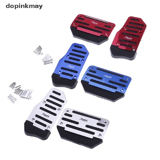 dopinkmay 2 piezas antideslizantes para coche, acelerador automático, pedal de freno, pedal de pedal, treadle cl