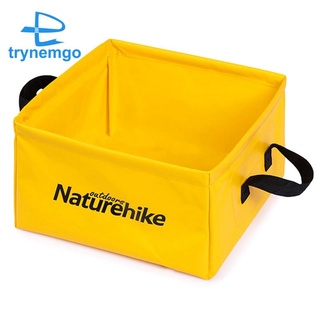 naturehike - cubeta plegable portátil para viaje, color amarillo