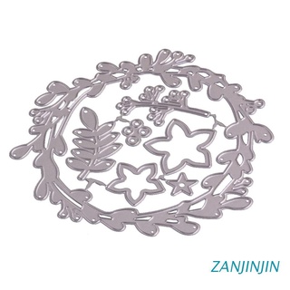 zanjinjin the leaves metal troqueles de corte plantilla diy scrapbooking en relieve tarjeta de papel