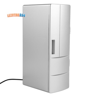 Refrigerador Mini Usb Nevera Congelador Latas Beber Cerveza Enfriador Calentador De Viaje Coche Oficina Uso Portátil (1)