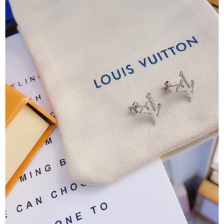 Louis Vuitton Brinco Prata S925 Silver Femininos Bijuteria Moda E Criativo Retro Lv Brincos Divertidos Simples Earring Pendant Earrings Accessory Women's Dangler Jewelry (4)