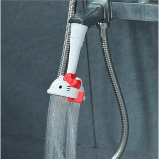 Nuevo producto Dispositivo de ahorro de agua de cabeza de salpicadura de grifo lindo de dibujos animados personalizados dispositivo de válvula de agua de filtro de ducha de extensión de rociador de CC (5)