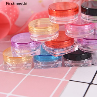 [firstmeetbi] 5 botellas de 2 g de plástico cosmético vacío frasco bálsamo labial crema facial contenedor caliente