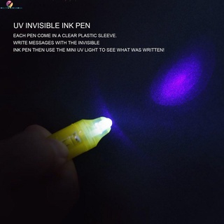 lápiz de luz uv 2 en 1 uv luz negra invisible tinta mensaje marcador de seguridad (7)