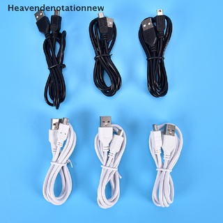 [HDN] Cable MINI USB De 1 M De Largo Sincronización Y Carga Tipo A 5 Pines B Cargador De Teléfono [Heavendenotationnew] (1)