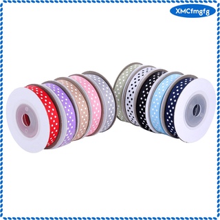 10x3/8\\\" cinta de grosgrain para regalo envoltura de pelo arco clip diy artesanía costura (7)