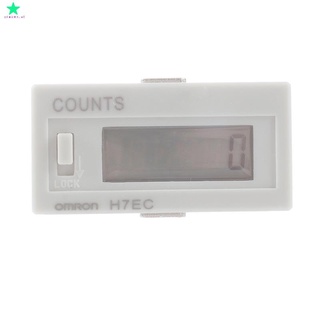 h7ec-blm 0 - 999999 rango de conteo sin voltaje contador digital requerido