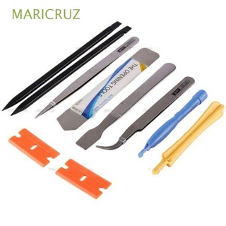 MARICRUZ Cell Cell Phone Accessories Repair Cell Phone Repair Parts Cellphone Repair Tools Set 10in1 Opening Tools Disassemble Mobile Tweezer Pry/Multicolor