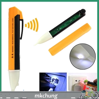 Luz LED AC probador de voltaje eléctrico voltio de prueba lápiz Detector Sensor 90-1000V