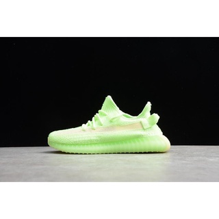 * Kick * Kids Yeezy Boost 350 V2 Primavera Fluorescente Verde Eh5360 Zapatos Para Correr