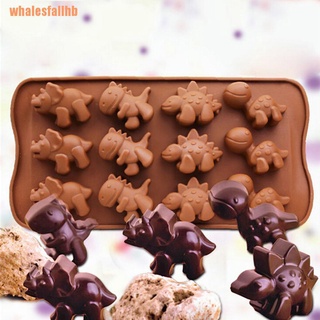 whalesfallhb ratón sobre la imagen para ampliar la imagen dinosaurio-silicona-fondant-mould-cake-candy-jelly-chocolate-muffin-baking-mold