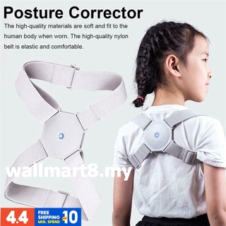 ¡ Grande ! 4.4 Niños Smart Sensor Corrector De Postura Cinturón Ajustable Espalda Soporte Alivio Del Dolor Adultos (1)