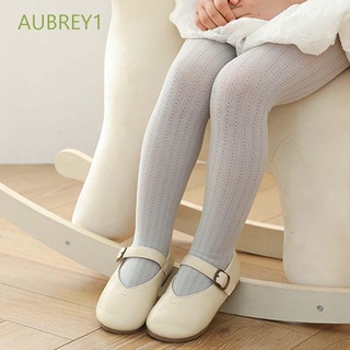 Aubrey1 medias transpirables dulces calcetines de baile para niños pantimedias lindo Color sólido malla verano niños niñas medias/Multicolor