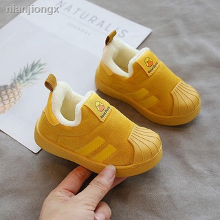 Nuevos zapatos de algodón para niños/niños/zapatos de terciopelo/niñas y bebés/zapatos cálidos de un paso suela ma (6)