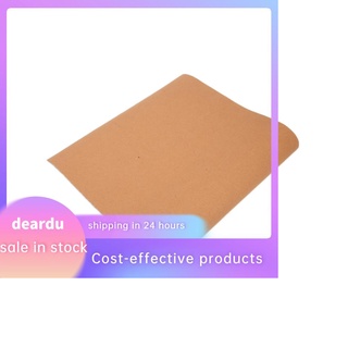 daerdu papel de cuero de alta flexibilidad hoja impermeable marrón para forro de bolsa cubierta del libro diy artesanía (1)