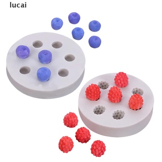 (hotsale) Molde de silicona 3D en forma de frambuesa/Blueberry molde para decoración de tartas suministros para hornear {bigsale}