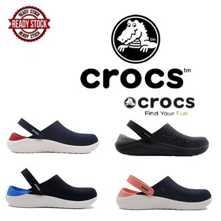 [spot] Crocs LiteRide Clásico Hombres Y Mujeres Al Aire Libre casual Zapatillas De Moda Tendencia Salvaje Agujero Zapatos