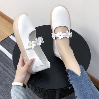 Fondo suave flor pequeño blanco zapatos estudiante fondo suave flor blanco zapatos