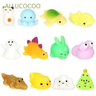 ALLUCOCOO Cute Animal Decompression Balls Fun Novelty Gags Stress Relief Toy Mini Antistress Ball Soft Rubbers Squeeze Fidget Antistress Mochi Toys