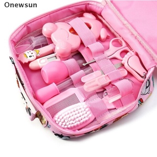 [Onewsun] 13 unids/Set Kit de cepillos de aseo para el cuidado de la salud del cabello de uñas/bebés/recién nacidos