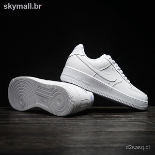 Ready Stock Original Nike Air Force 1 Pure White Low Top Shoes Men and Women Shoes Sports Shoes (1)