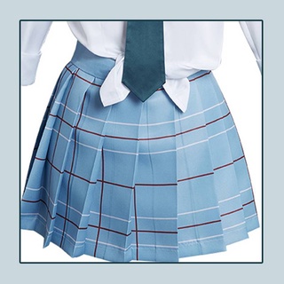 My Dress-Up Darling Cosplay JK Uniforme Vestido Anime Kitagawa Marin Traje Conjunto Camisa Faldas Corbata Calcetines De Alta Calidad (3)