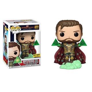 🔥Stock listo🔥Funko Pop ! Marvel 《Spider-Man: Far From Home》 Mysterio Action Figure Collection Toys model Dolls