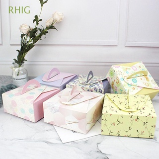 rhig accesorios para el hogar cajas de galletas de boda blanco cartón caja de regalo fiesta decoración festival suministros luna pastel hornear embalaje caramelo embalaje