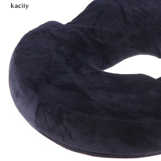 kaciiy donut almohada alivio del dolor hemorroides cola cojín apoyo espuma memoria asiento cl (3)