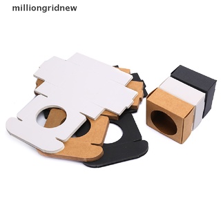 [milliongridnew] 10 unids/set hollow out caja de papel kraft boda fiesta favor caramelo regalo caja de manualidades