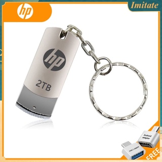 HP Pen Drive 1TB 2TB USB Flash Drive 1TB 2TB USB Pendrive Stick with Flash Drive Keychain imitate